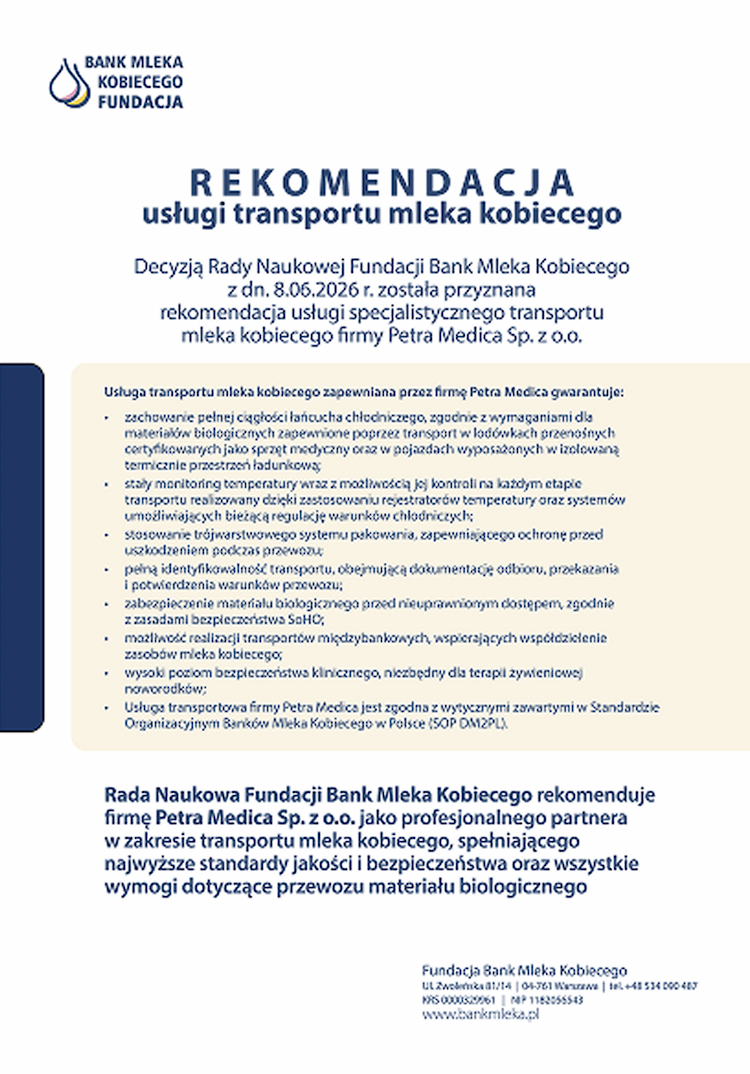 Rekomendacja usługi Petra Medica